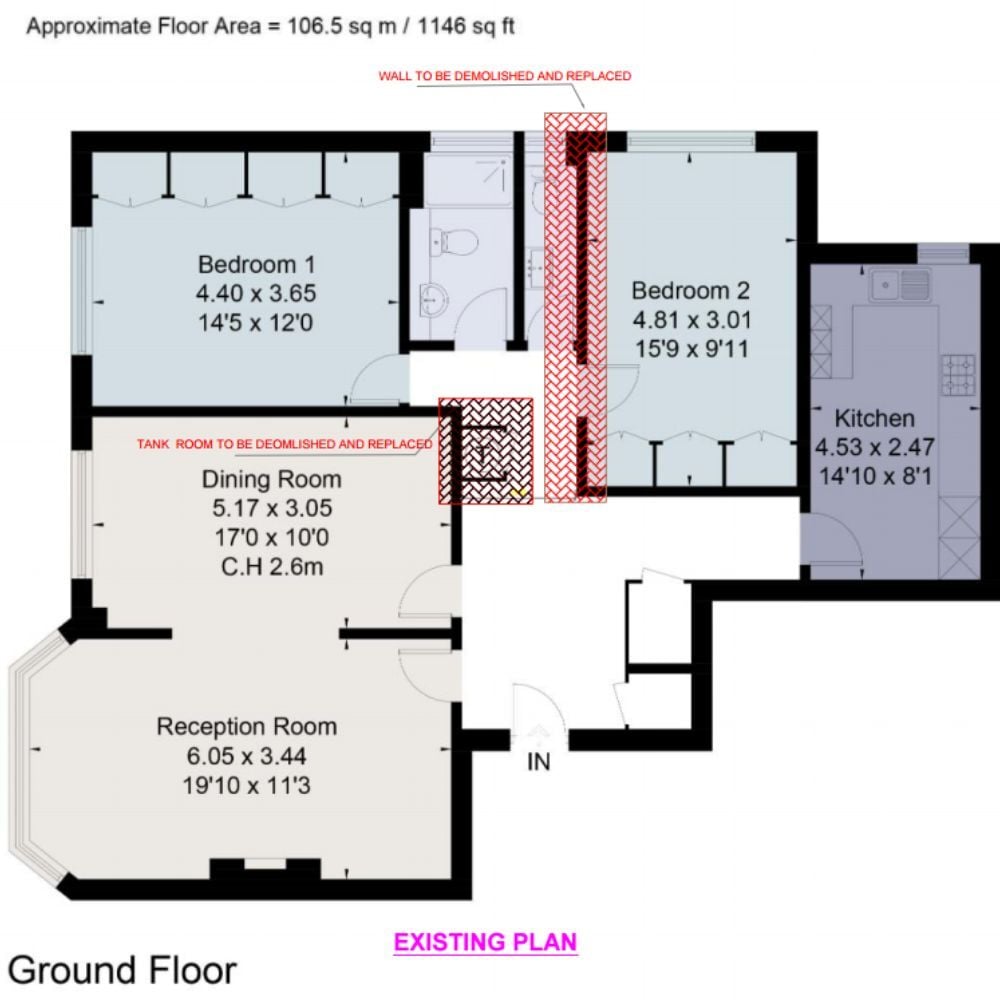 EXITING FLOOR PLAN